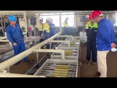 Machine de raffinage de l'argent entièrement automatique d'une capacité de 200 kg