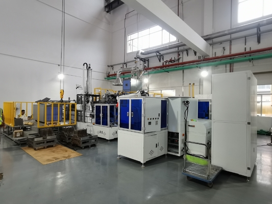 Machine de coulée automatique de lingots d'or avec robot