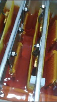 procédé d'électrolyse d'or de machine de raffinage d'or de la capacité 5kg