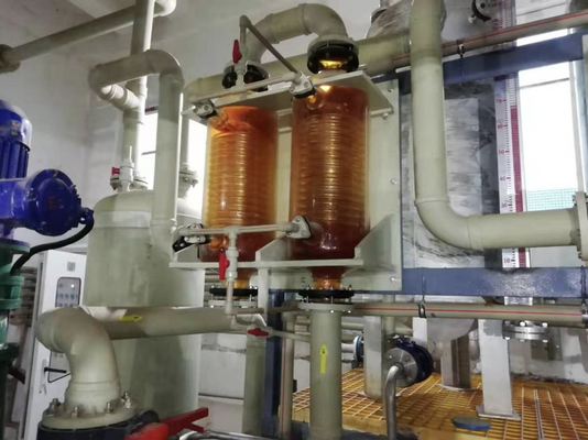 Système de traitement de fumée de Nox Jet Type Wet Gas Scrubber à plusieurs étages
