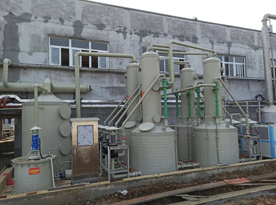 Équipement industriel de traitement de gaz résiduel de NOx pour la raffinerie de PGM