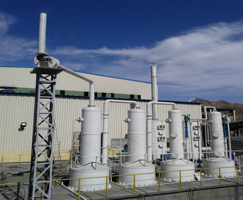 Système humide de réutilisation chimique d'épurateur de colonne d'absorption de gaz de l'Arabie Saoudite
